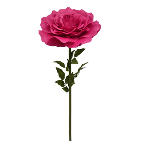 130cm Beauty Open Rose Stem