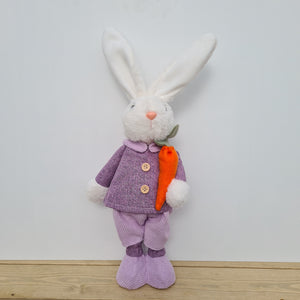 Lilac Rabbit with extendable legs (Pablo)