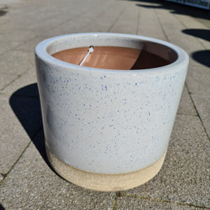 Speckled Cylinder Pot