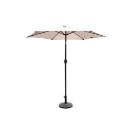 3m Crank & Tilt Parasol Beige