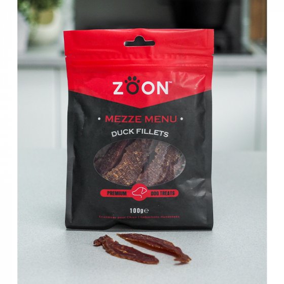 Duck Fillets Mezze Menu Dog Treats