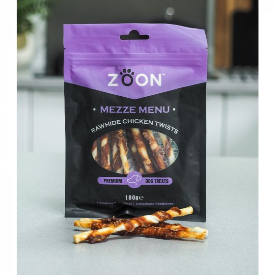 Rawhide Chicken Twists 100g Mezze Menu
