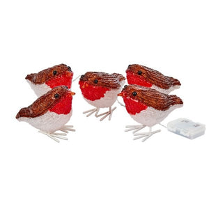 Acrylic Lit Robins