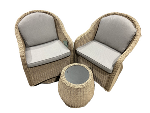 Bellagio Swivel Chair Set