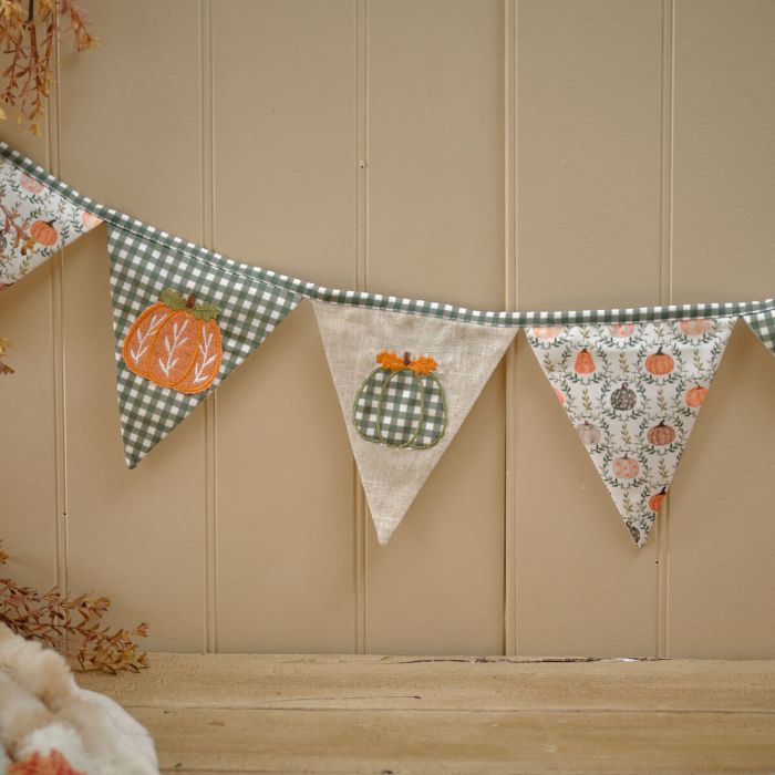 Harvest Home Pumpkin Bunting