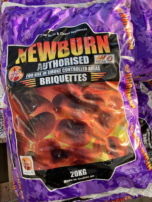 Newburn Smokeless Coal Briquettes 20kg