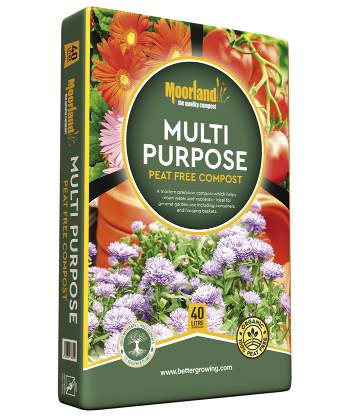 Moorland Multi purpose Peat Free Compost 40L