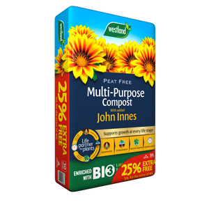 Peat Free Multi Purpose + John Innes 40L + 25% Free (50L)