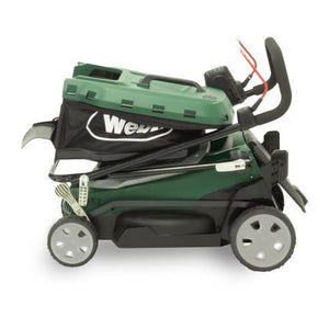 37cm Supreme Electric Rotary Lawn Mower w/Roller
