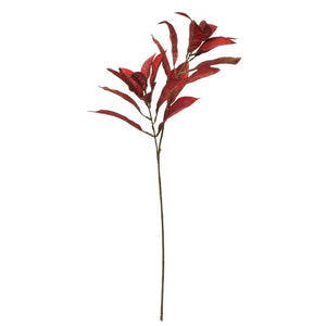 Glamis Croton Red Artificial Spray