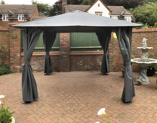 Highfield Grey Gazebo 2.5mx2.5m