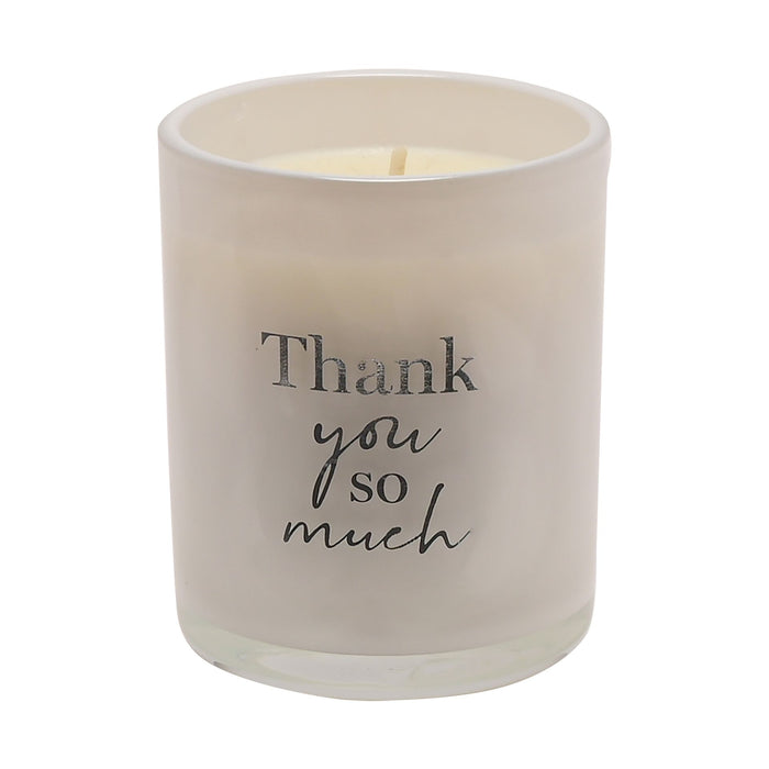 Milestones Champagne Candle Thank You