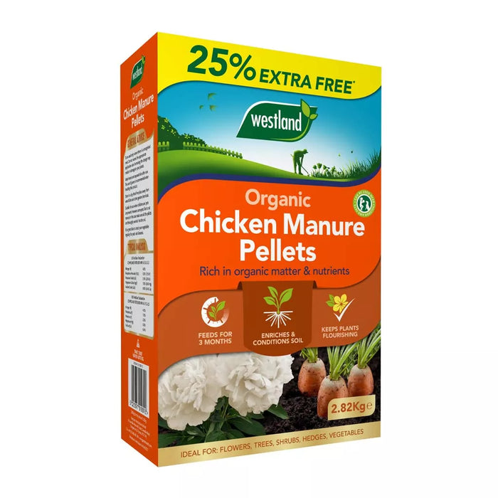 Chicken Manure Pellets 2.25kg+25% FREE