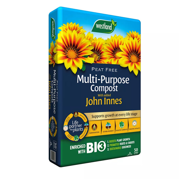 Westland Multi Purpose Compost with John Innes Peat Free 50L