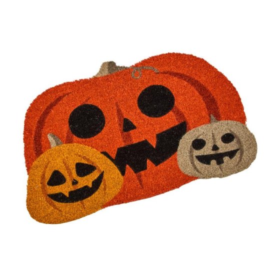 Jack-O'-Lanterns! Decoir Door Mat