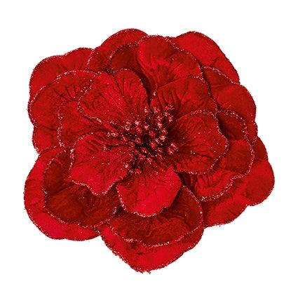 24cm Red Velvet Dahlia