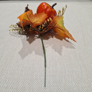 Pumpkin Cone Pick 20cm