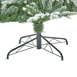 2.1m (7ft) Pre-Lit Flocked Kenilworth Spruce