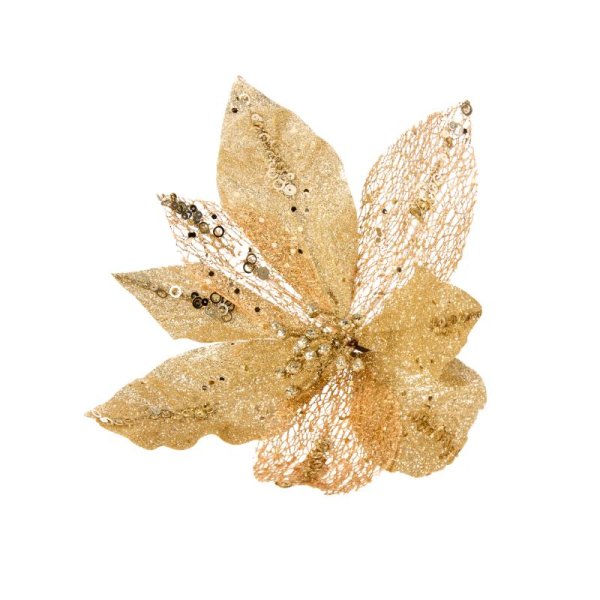 Glorious Golds Clip On Flower
