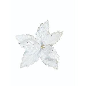 Winter Whites Clip On Flower