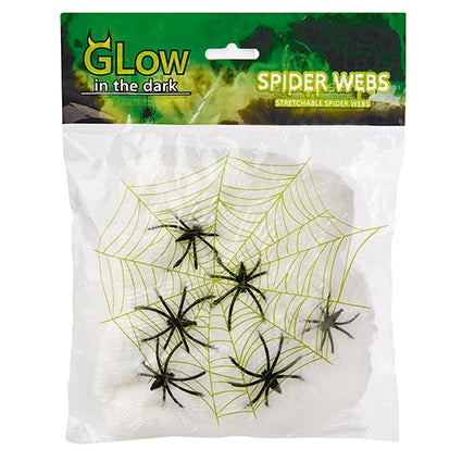 Glow in the Dark Spiderweb