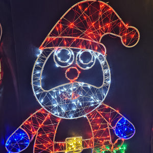50cm MicroBright Santa Motif