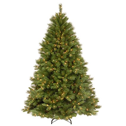 1.8m Pre-Lit Winchester Pine Warm White LEDs