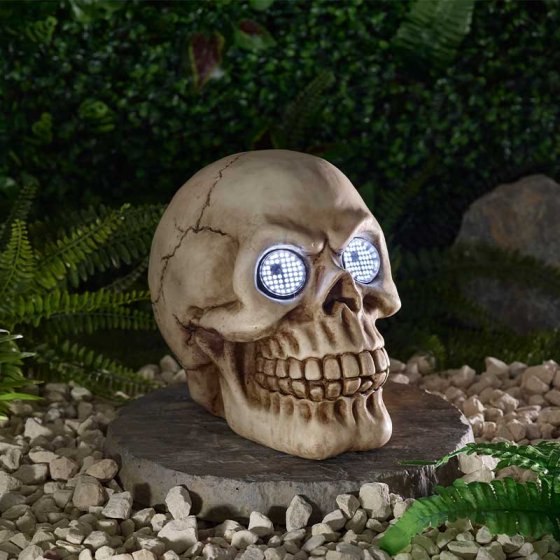Blinkin' Skull Ornament