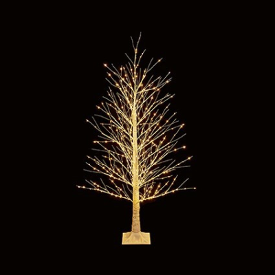 1.8m Birch Tree with 1100 Warm White LEDs