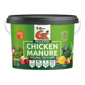 6X Pelleted Chicken Fertiliser 7kg