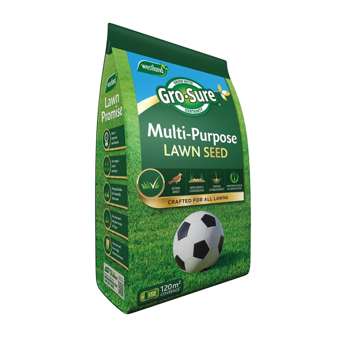 Gro-Sure Multi Purpose Lawn Seed 120m2 20500174