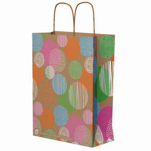 Eco Nature Circles Paper Gift Bag