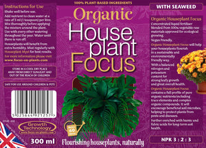 Houseplant Focus Organic 300ml