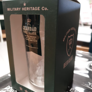 Grandad Military Heritage Glass