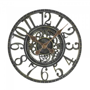 Newbury Metal Mechanical Wall Clock