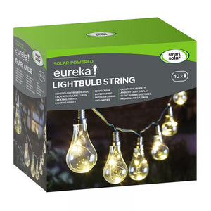 Lightbulb Solar String Lights