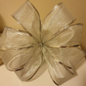 Sheer Silver Ribbon 2.7m