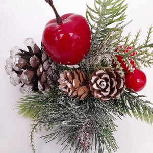 Apple Berry Cone 20cm Pick