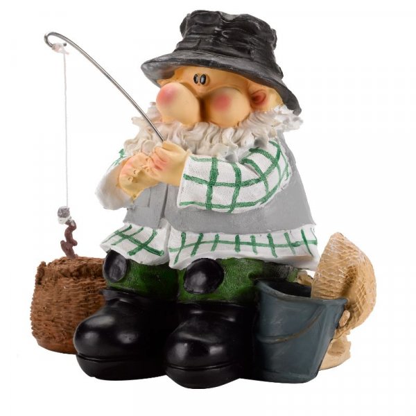 Wilf Fishing Resin Ornament