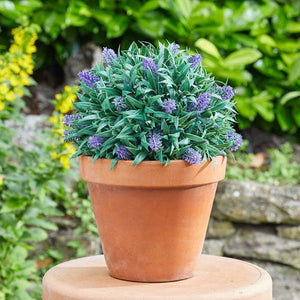 Artificial Topiary Lavender Ball