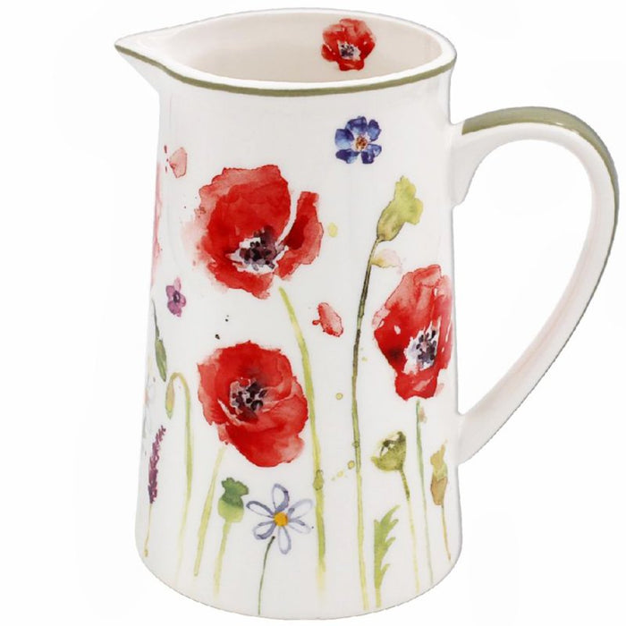Poppy Fields Fine China Jug
