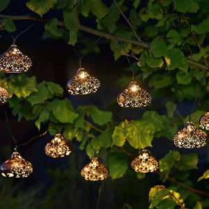 Maroc Lantern Solar String Lights