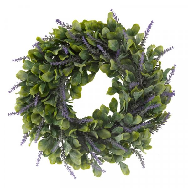 Lavender Artificial Wreath