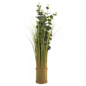 Eucalyptus Artificial Battery Lit Bouquet