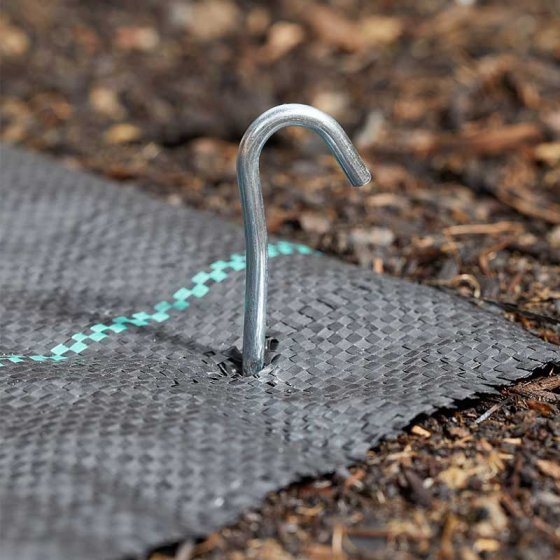 Galvanised Ground Hooks 10-PK