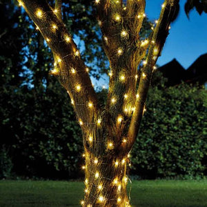 Solar Firefly Warm White Naked Wire String Lights