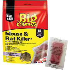 Big Cheese Mouse & Rat Killer Pasta Sachets (15 Pack)