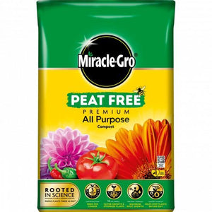 Miracle Gro All Purpose Peat Free Compost 40L