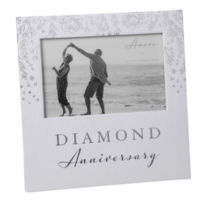 Amore Diamond Anniversary Photo Frame