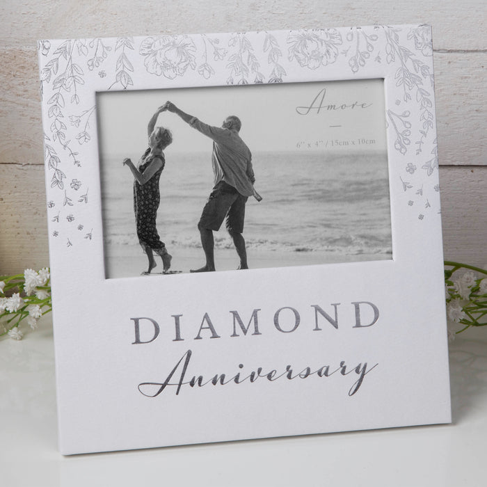 Amore Diamond Anniversary Photo Frame